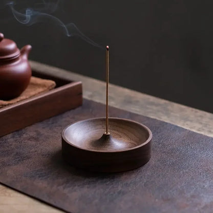 North American Black Walnut Incense Burner