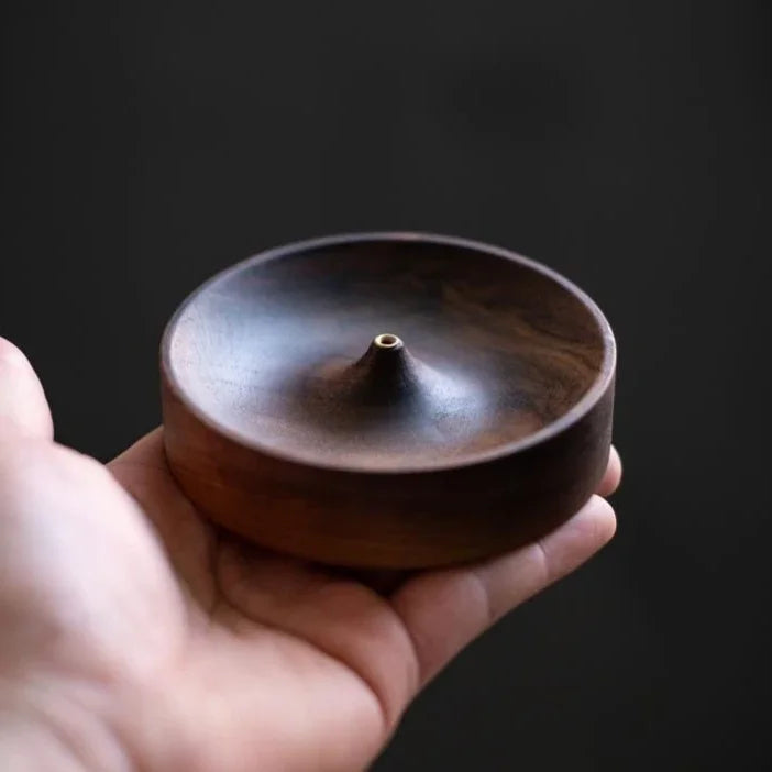 North American Black Walnut Incense Burner